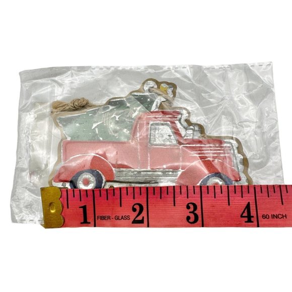 Primitives by Kathy Set Dish Towel and Ornament Red White Most Wonderful NWT - Picture 10 of 11